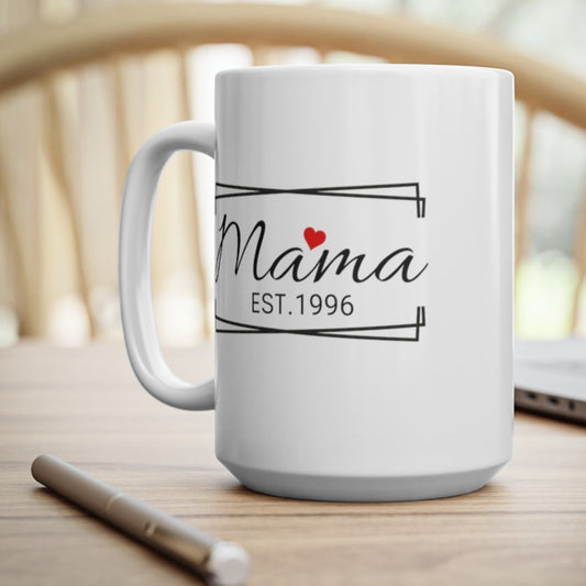 Adorable Mama Mug Ceramic Coffee Cups, 11oz, 15oz Mother's Day-Birthday-Celebration